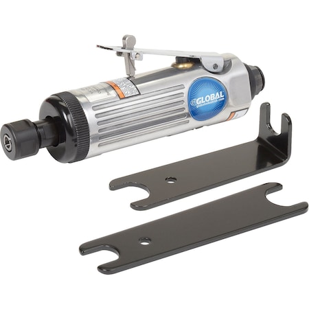 Global Industrial 1/4 Die Grinder Kit With Case & Burs, 22,000 RPM G3430K